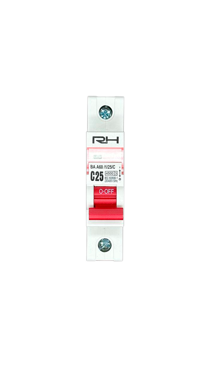 Automatic switch  RH 1P "C"  25A HN-401015