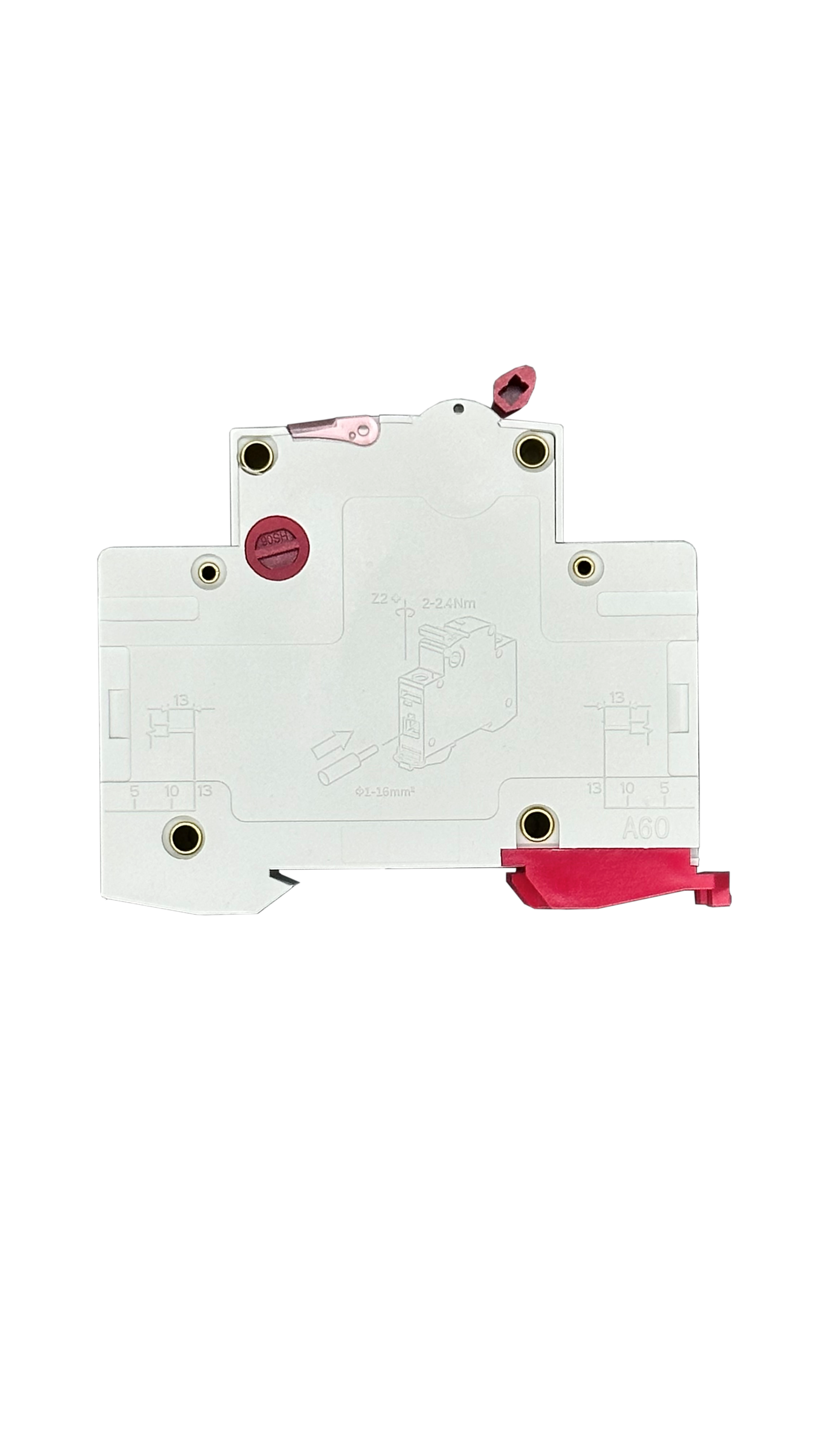 Automatic switch  RH 2P "C"  63A HN-401028