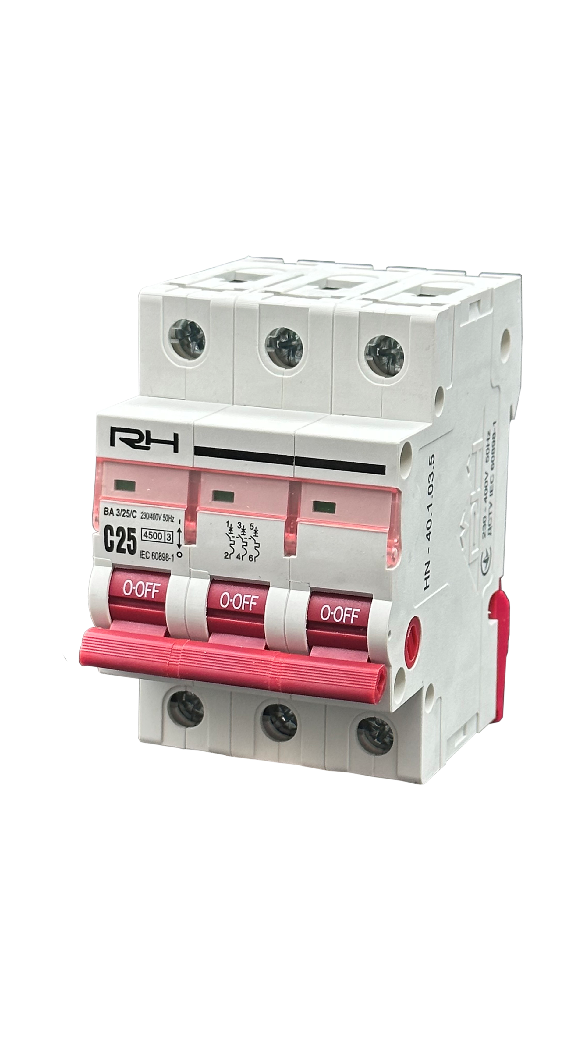 Automatic switch  RH 3P "C"  25A HN-401035