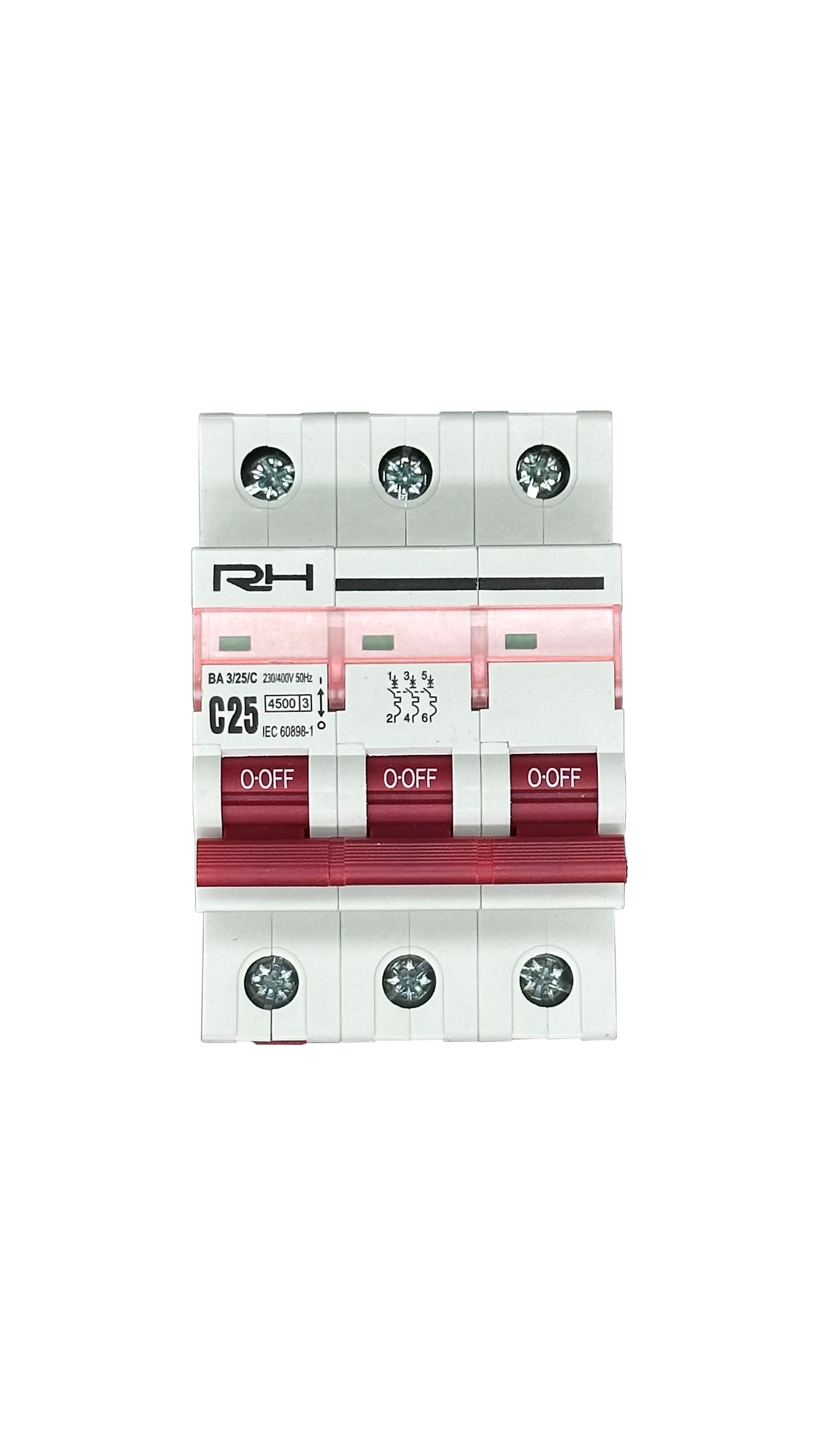Automatic switch  RH 3P "C"  25A HN-401035