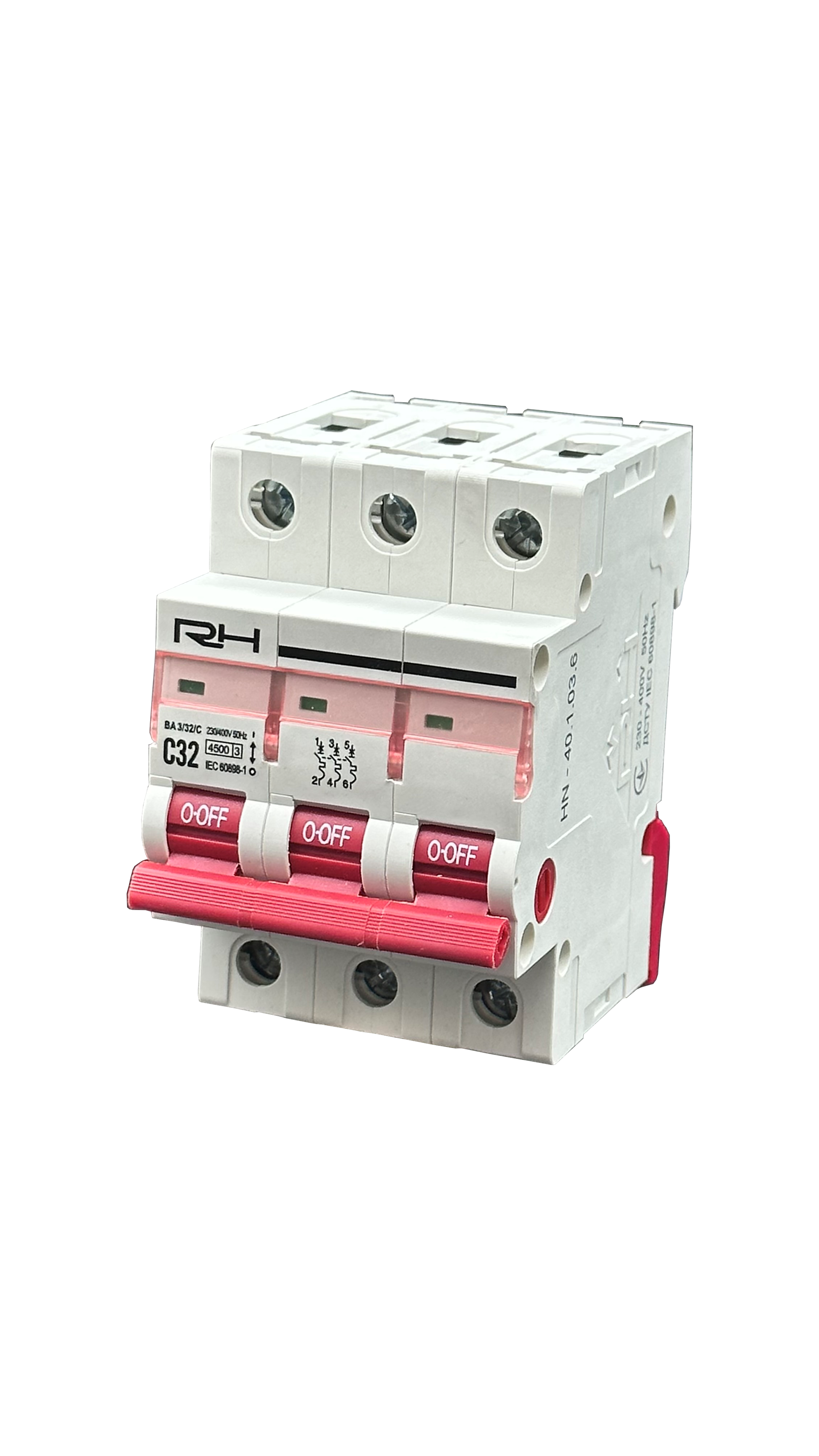 Automatic switch  RH 3P "C"  32A HN-401036