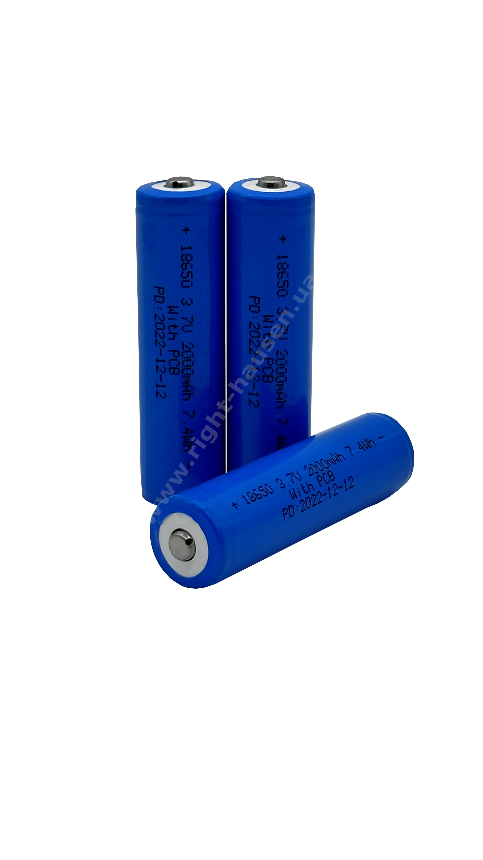 Battery RIGHT HAUSEN HR03 18650 3,7V 2000mAh HN-308011 with overcharge protection