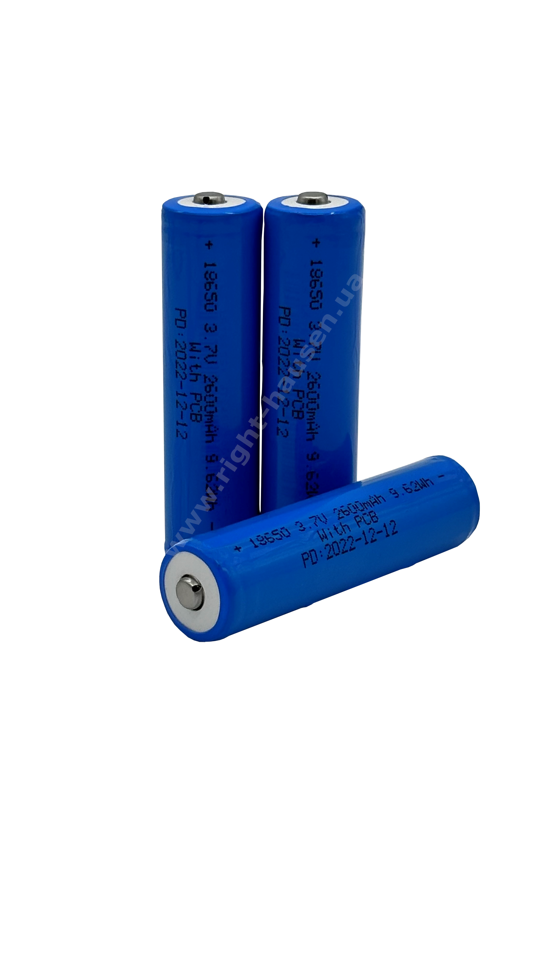 Battery RIGHT HAUSEN HR03 18650 3,7V 2600mAh HN-308021 with overcharge protection