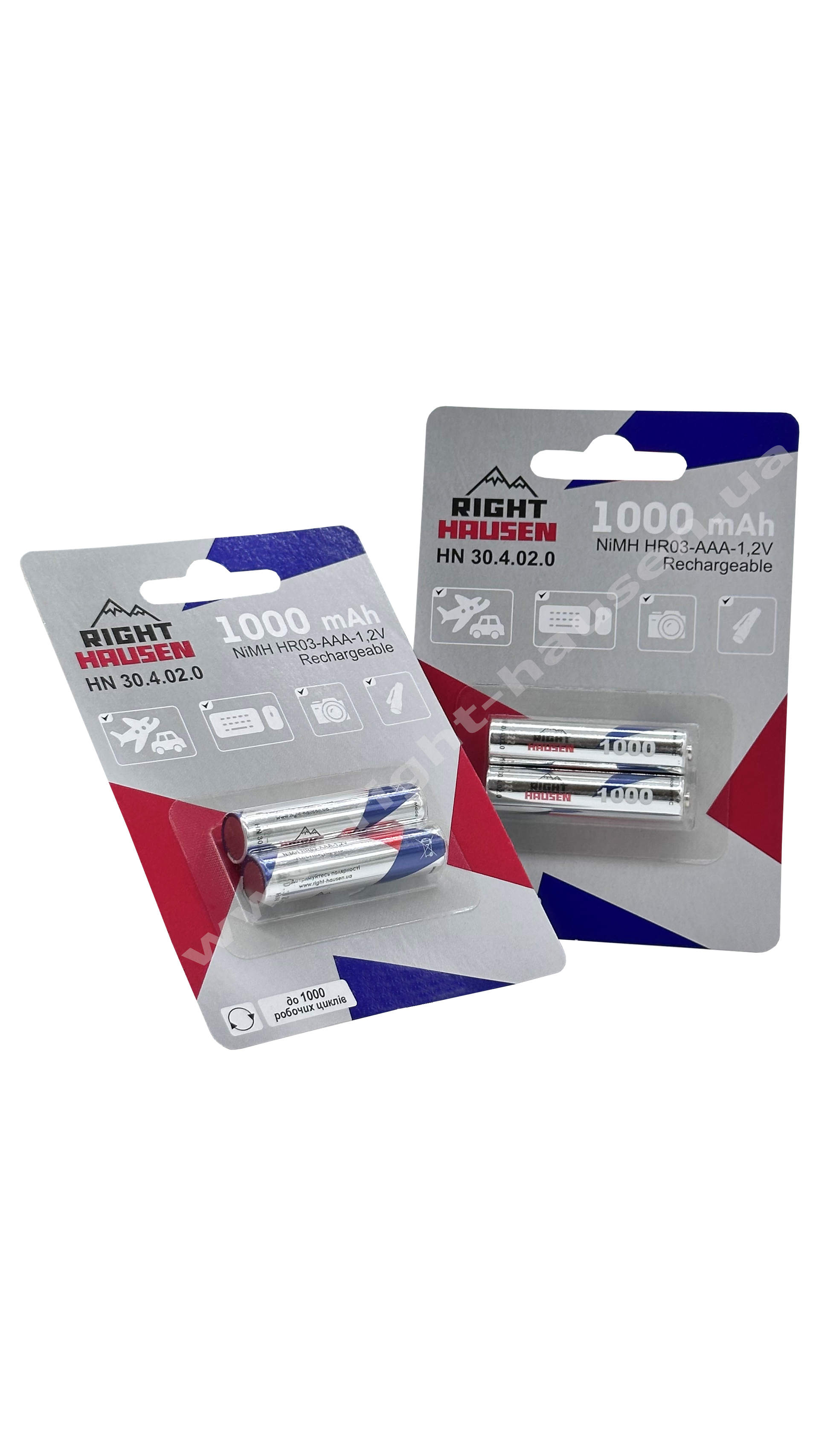 Battery RIGHT HAUSEN HR03 1000mAh HN-304020