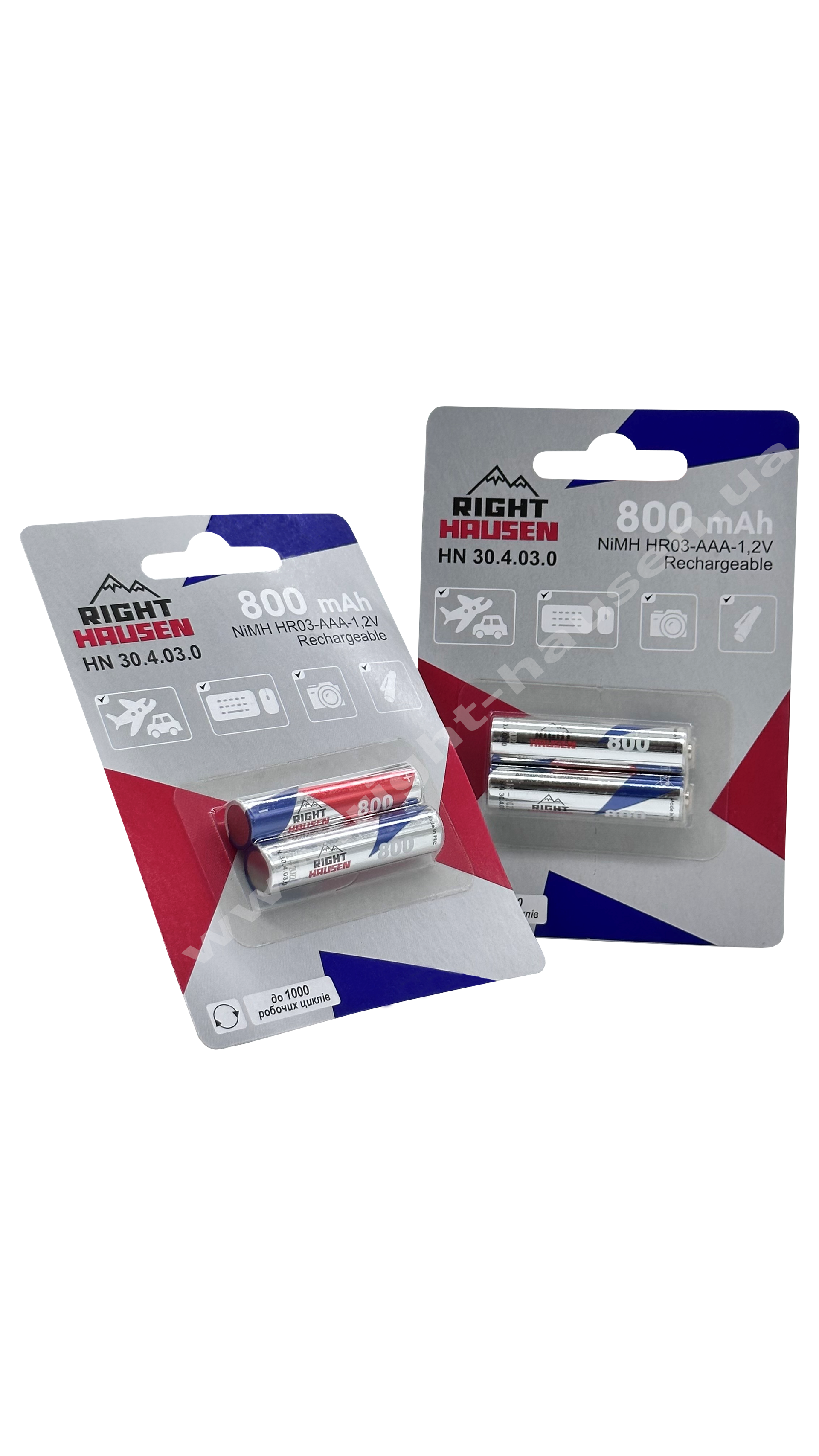 Battery RIGHT HAUSEN HR03 800mAh HN-304030