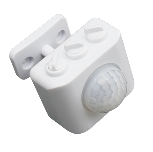 Surface-mounted Mini Motion Sensor 360° White HN-061091