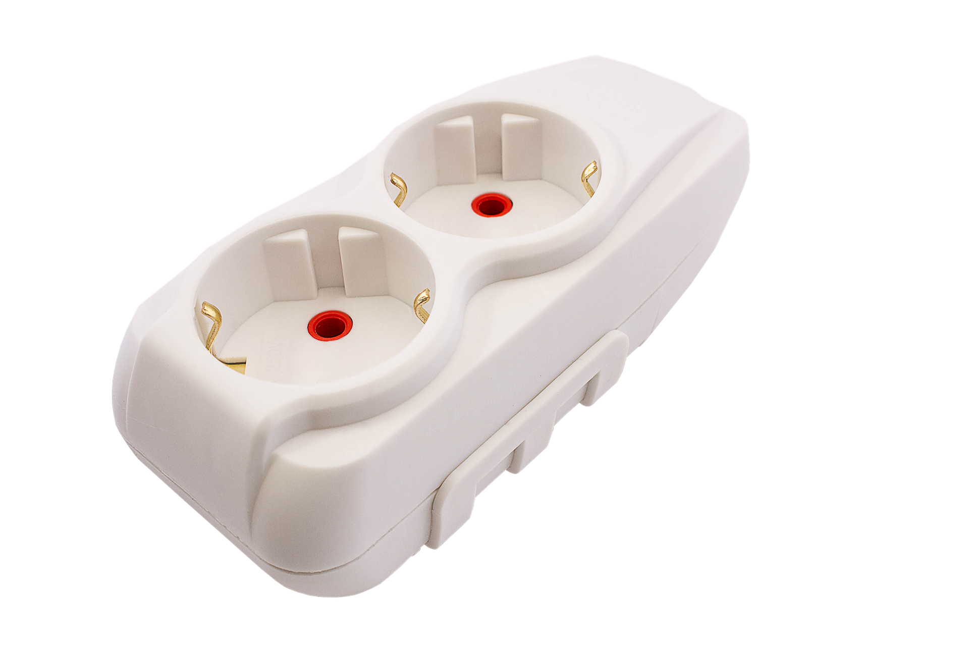 Right Hausen Kris Double Extension Socket with Grounding HN-082021