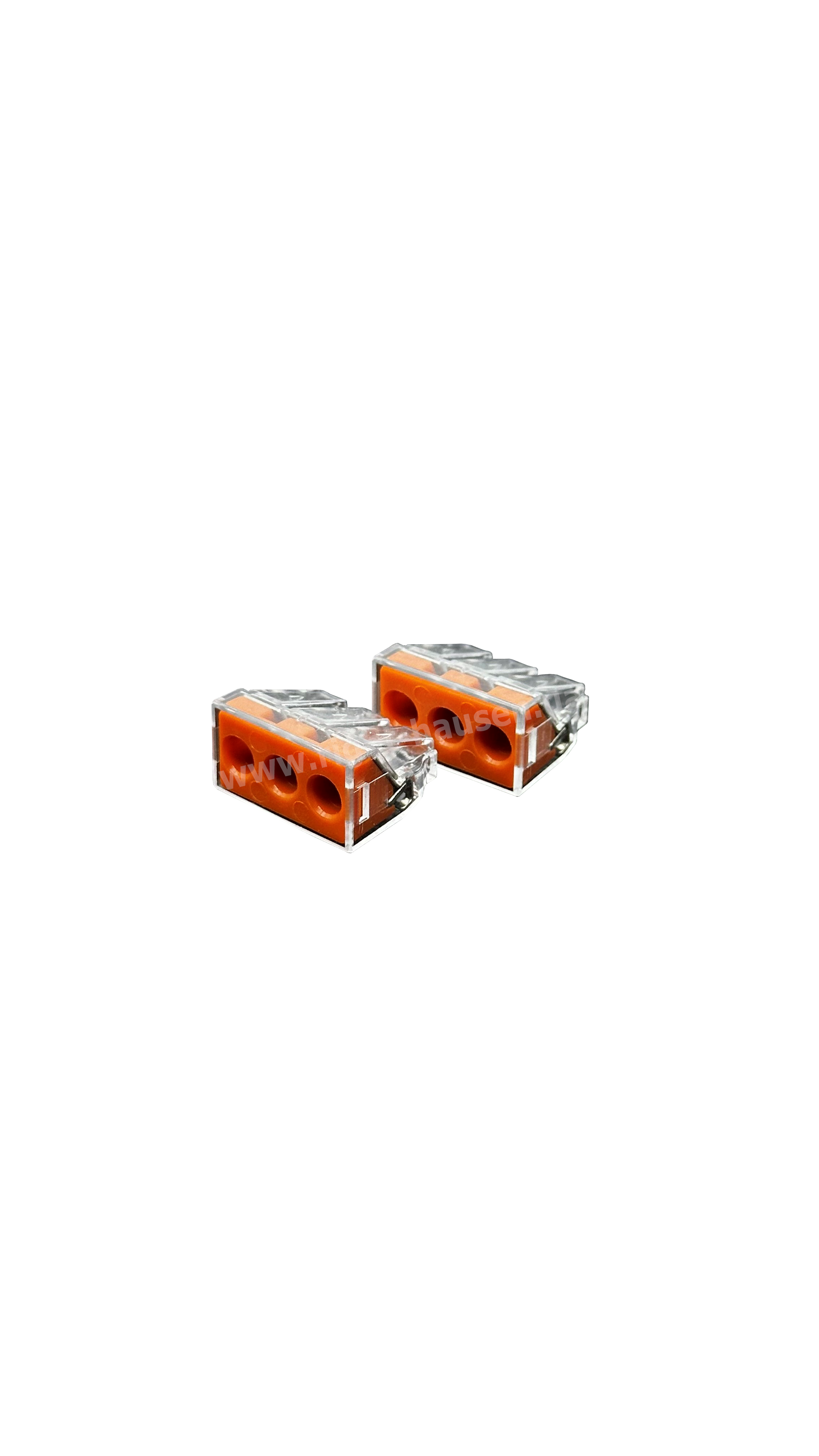 Connecting terminal RIGHT HAUSEN for 3 holes HN-1812100
