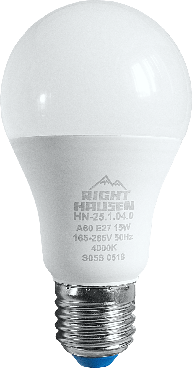 Lamp LED Soft Line A60 15W E27 4000K HN-251040