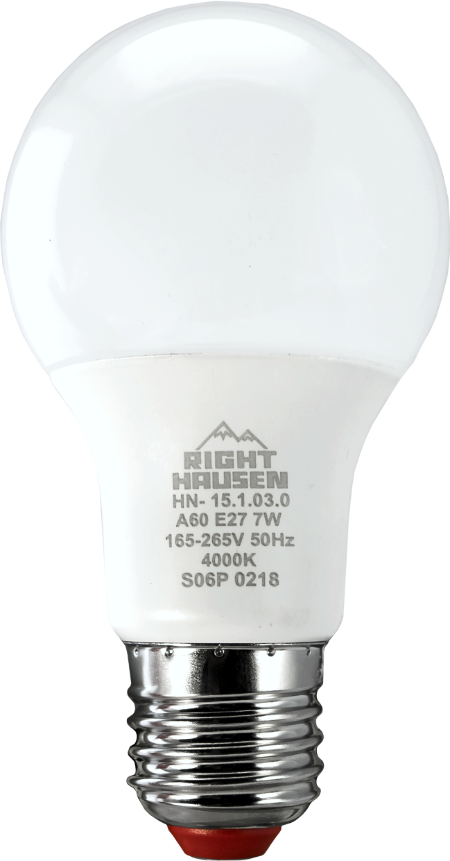 Lamp LED Standard A60 7W E27 4000K HN-151030