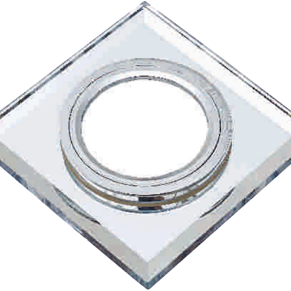 Recessed MR16 Spotlight RIGHT HAUSEN Mirror Square (HN-276061 – White / HN-276062 – Black)