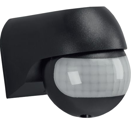  Motion Sensor Surface-mounted 180° Black HN-061062