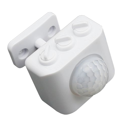 Surface-mounted Mini Motion Sensor 360° White HN-061091