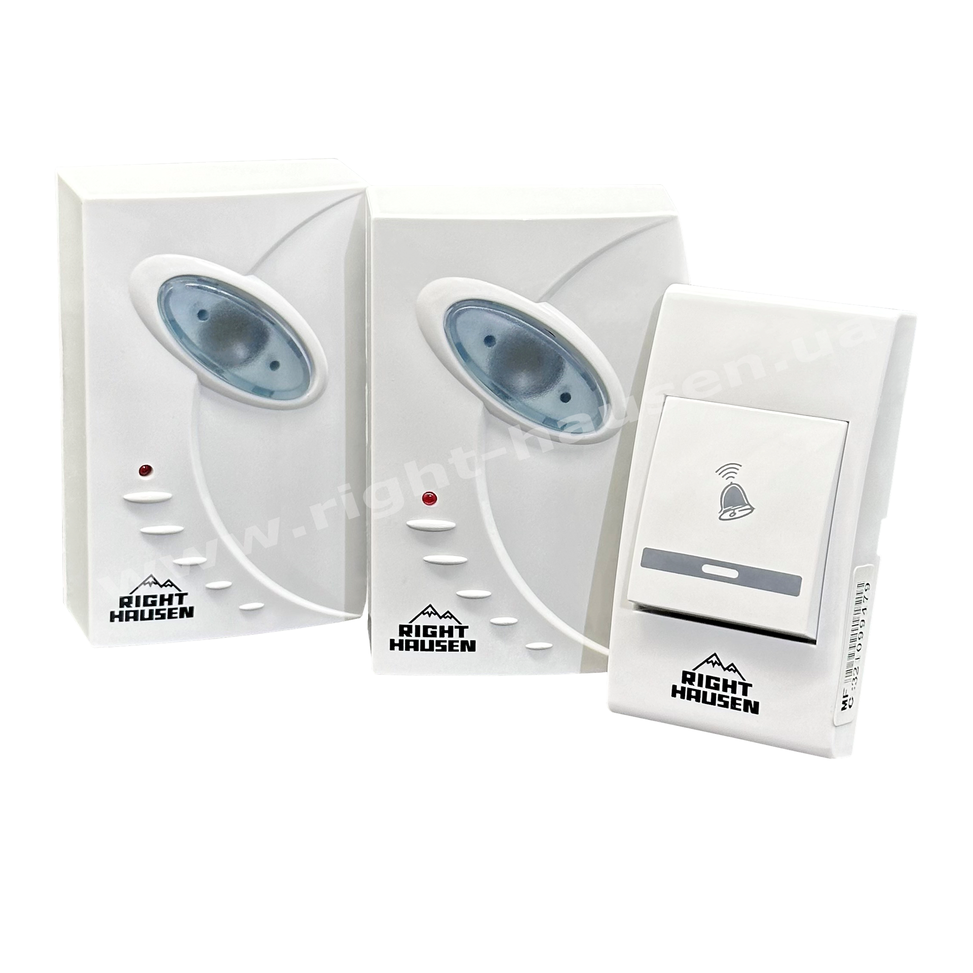 Wireless doorbell RIGHT HAUSEN for two bases HN-072060