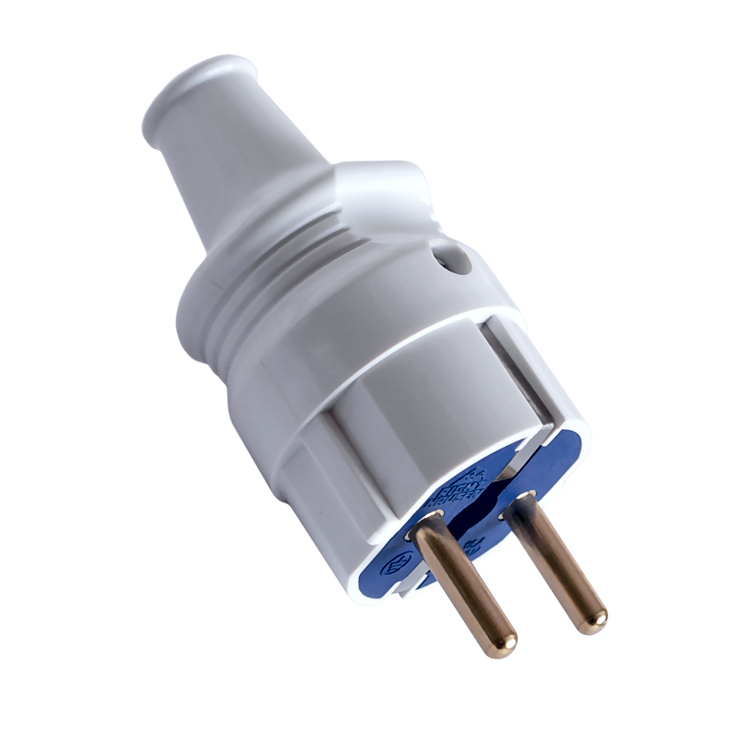 Standard Straight Electric Plug with Grounding