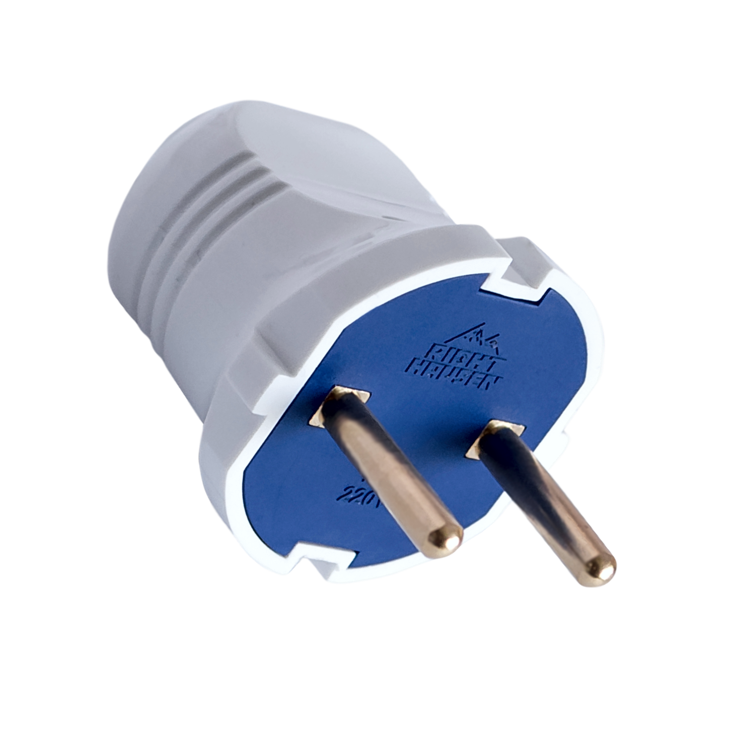 Standard Straight Electric Plug without Grounding