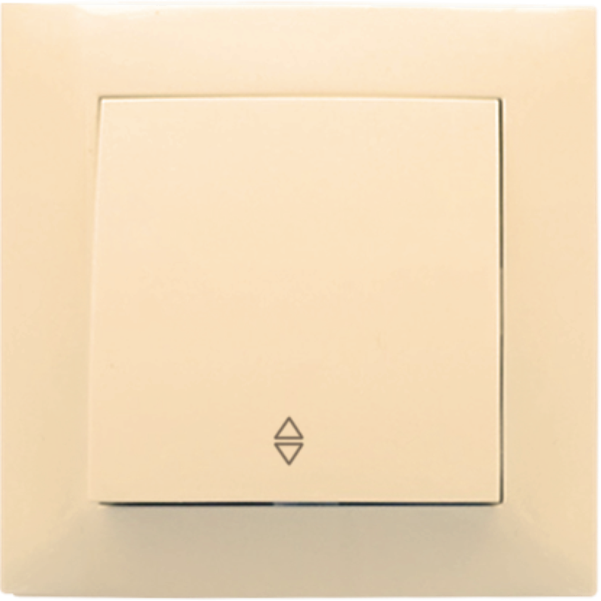  Single internal through-hole switch, cream RIGHT HAUSEN VELENA HN-011033