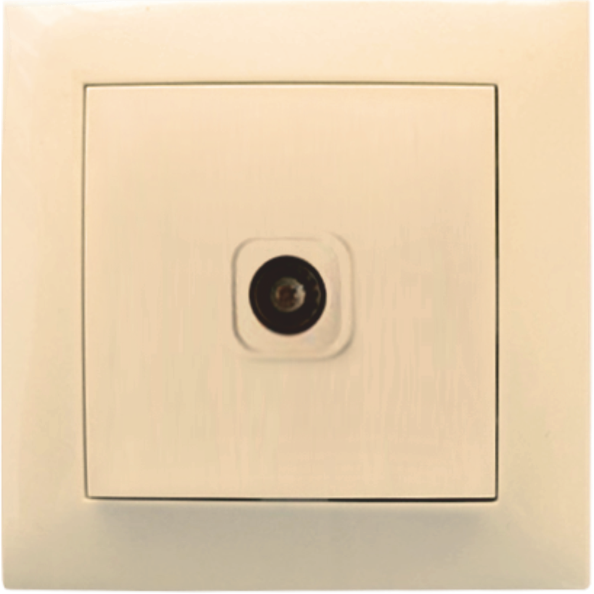  Single indoor television socket, cream RIGHT HAUSEN VELENA HN-011133