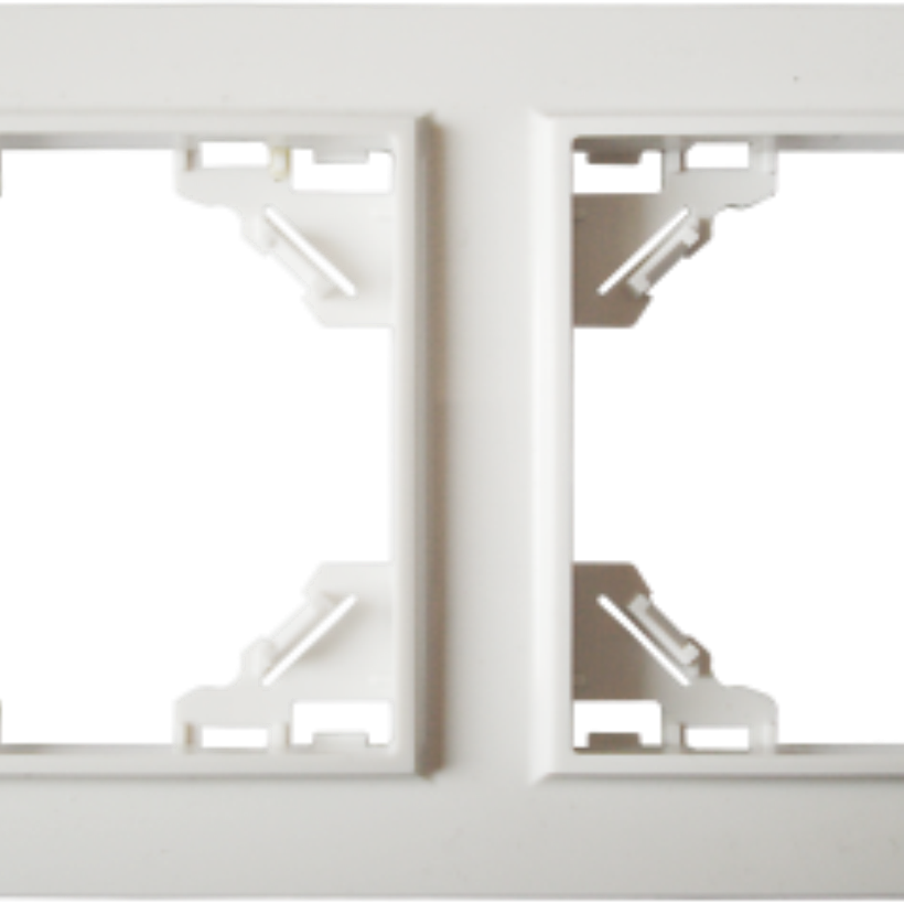 Double frame, white RIGHT HAUSEN KIRA HN-016141