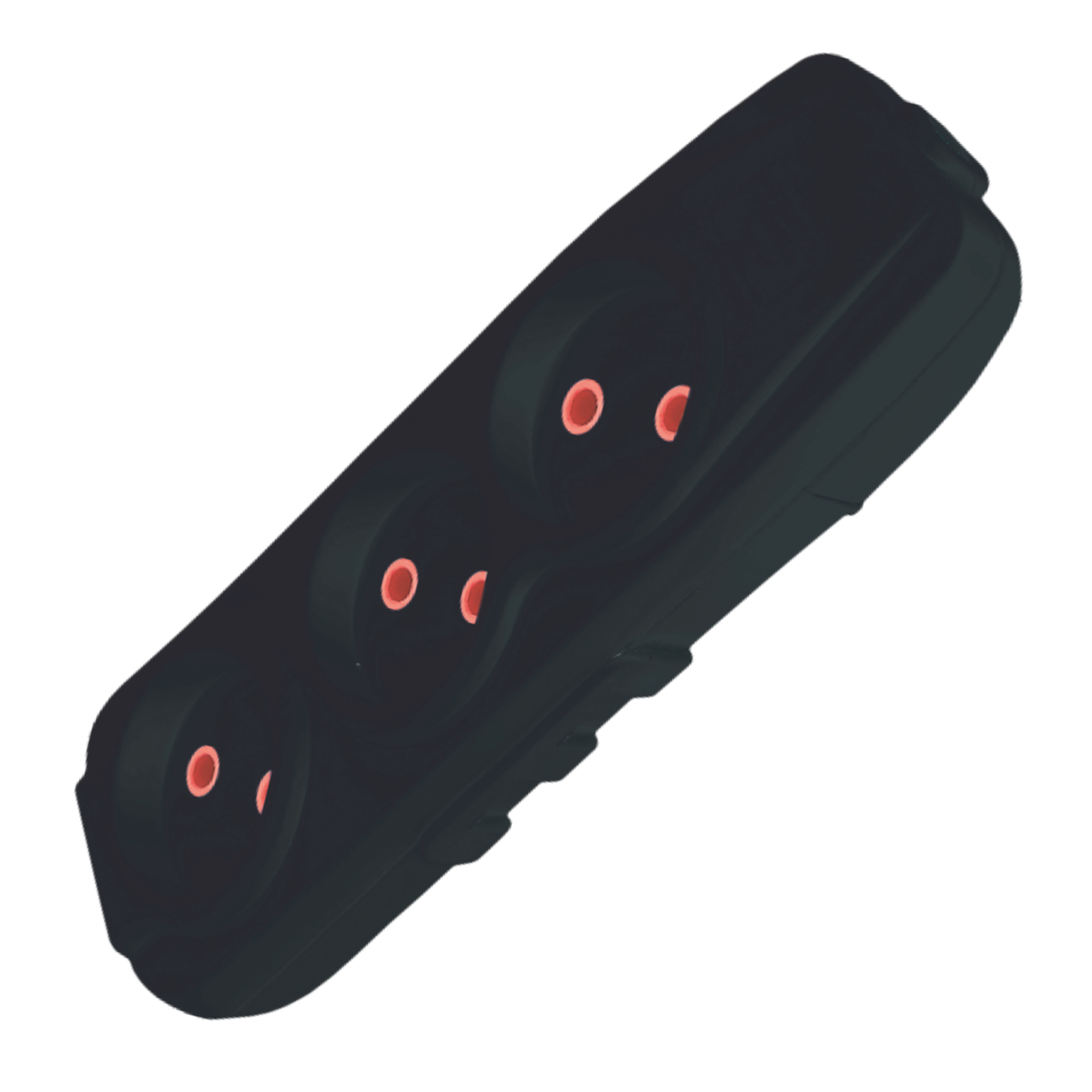  Right Hausen Kris Triple Extension Socket, Black HN-082032