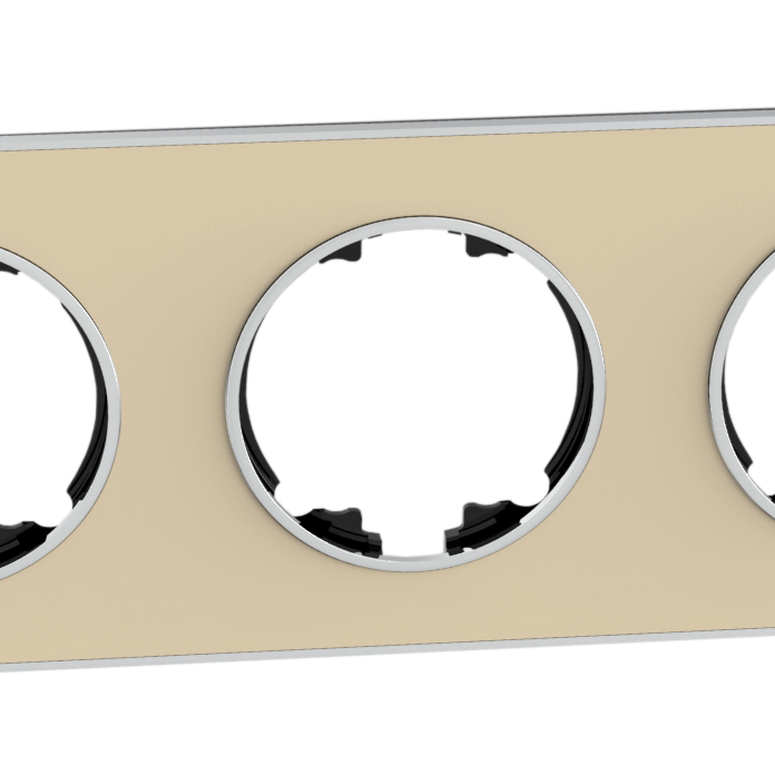  Triple horizontal frame, gold RIGHT HAUSEN LAURA HN-015278