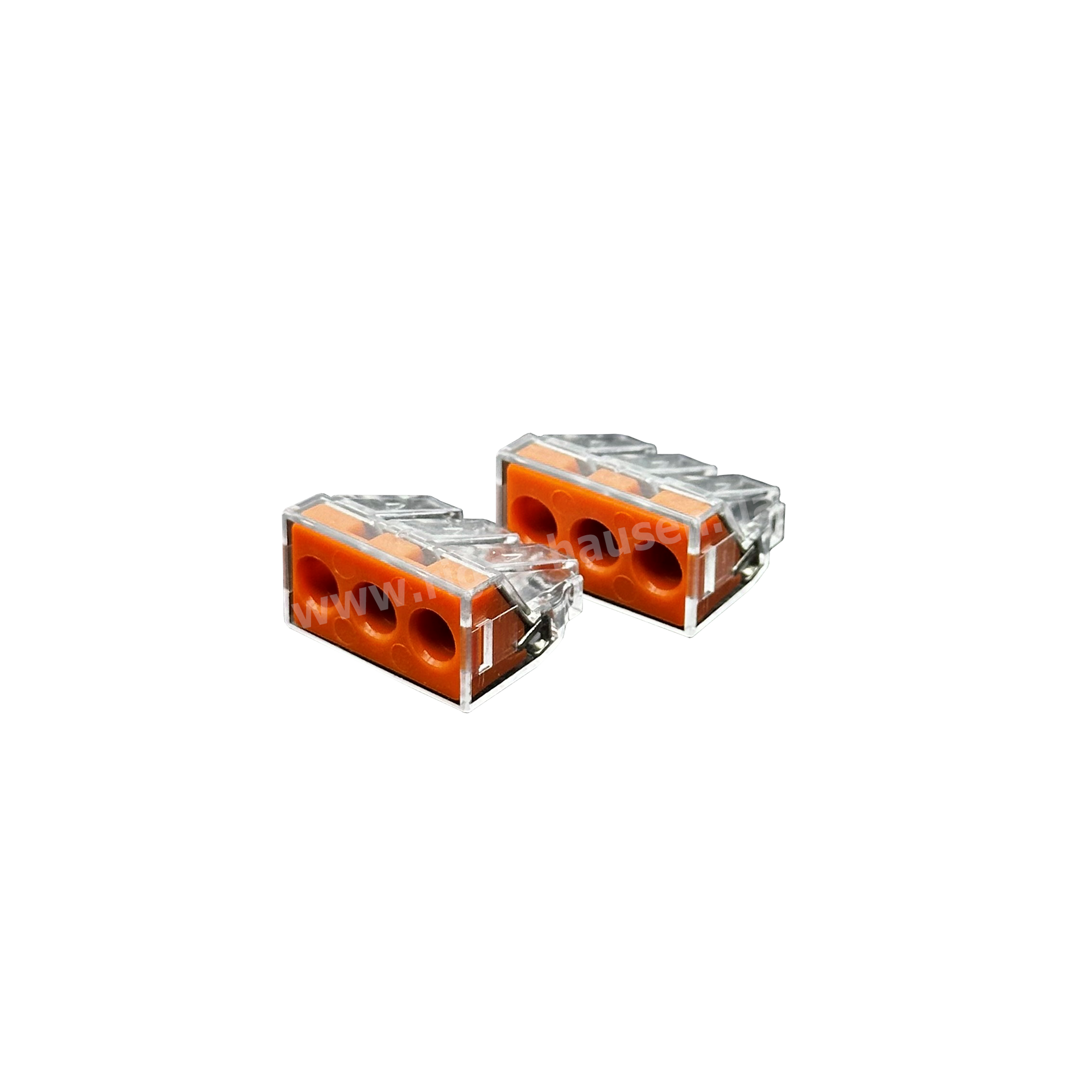 Connecting terminal RIGHT HAUSEN for 3 holes HN-1812100