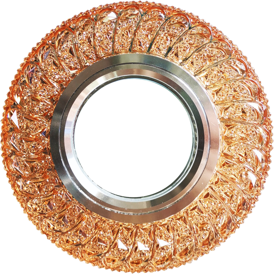  Recessed Spot LED PANEL RIGHT HAUSEN CRYSTAL 4 MR16 + 3W LED 4000K Amber HN-275051