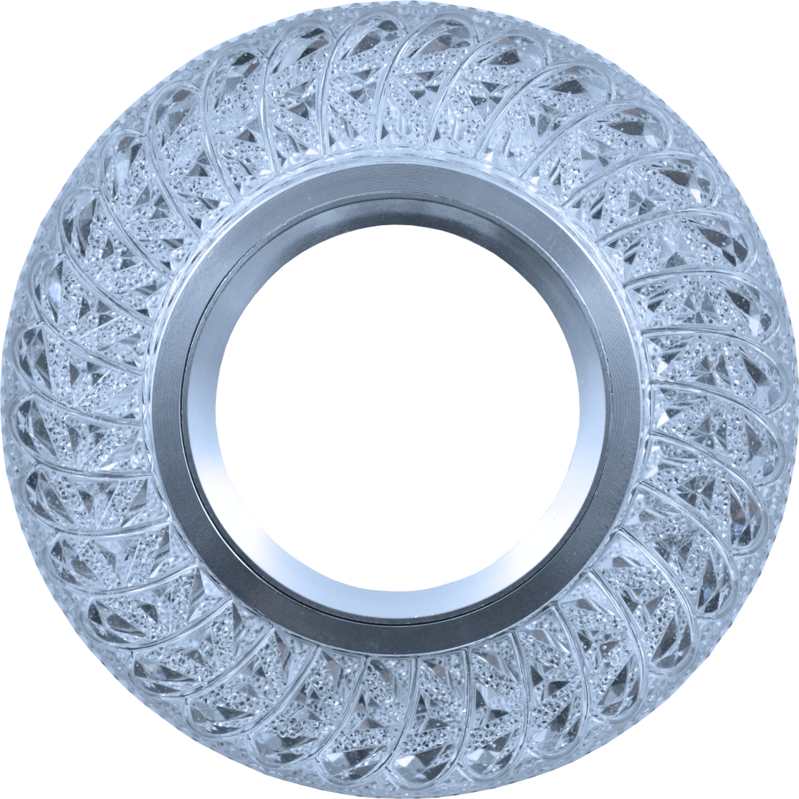  Recessed Spot LED PANEL RIGHT HAUSEN CRYSTAL 4 MR16 + 3W LED 4000K Blue HN-275052