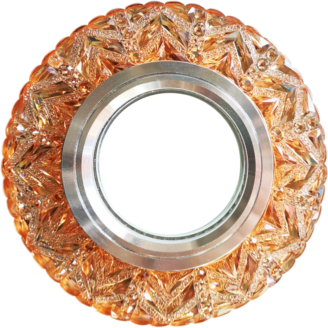  Recessed Spot LED PANEL RIGHT HAUSEN CRYSTAL 5 MR16 + 3W LED 4000K Amber HN-275061