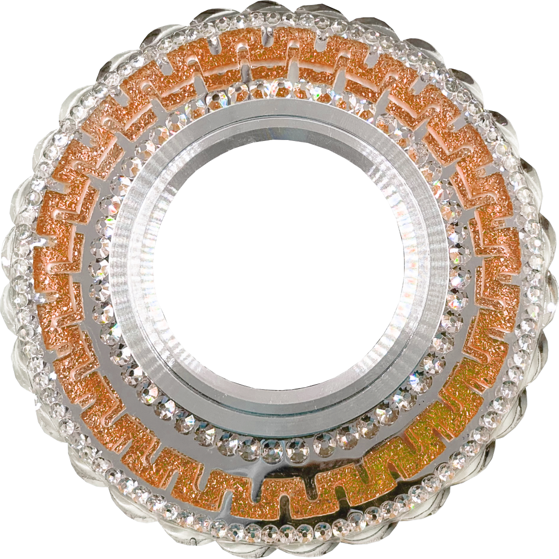  Recessed Spot LED PANEL RIGHT HAUSEN CRYSTAL 7 MR16 + 3W LED 4000K Amber HN-275091