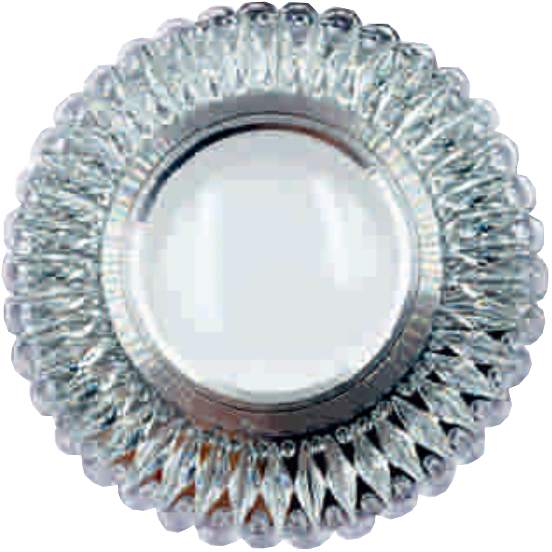 Recessed Spot LED PANEL RIGHT HAUSEN CRYSTAL 9 MR16 + 3W LED 4000K (HN-275110 - Clear / HN-275111 - Amber / HN-275112 - Blue)