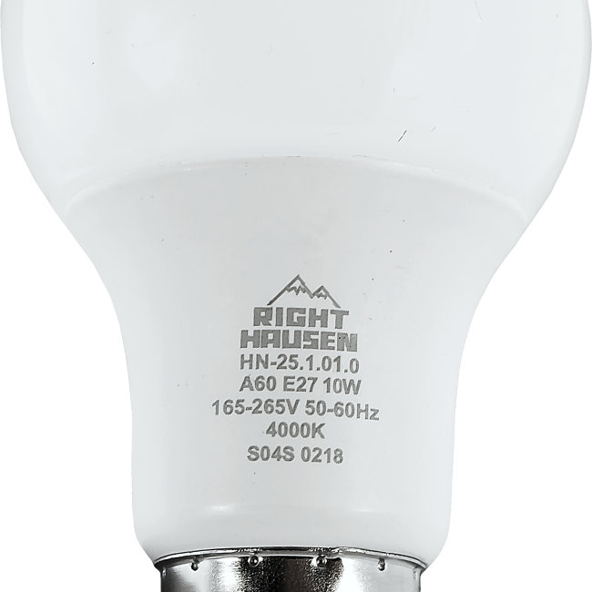 Lamp LED Soft Line A60 10W E27 4000K HN-251010