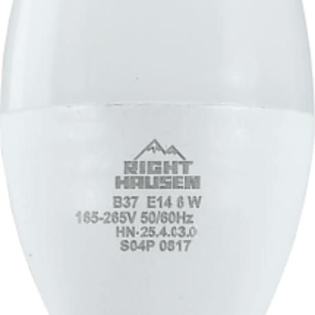 Lamp LED Soft Line C37 8W E14 4000K HN-254050