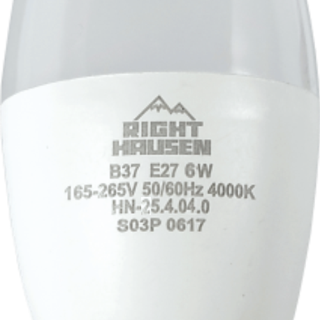 Lamp LED Soft Line C37 8W E27 4000K HN-254060