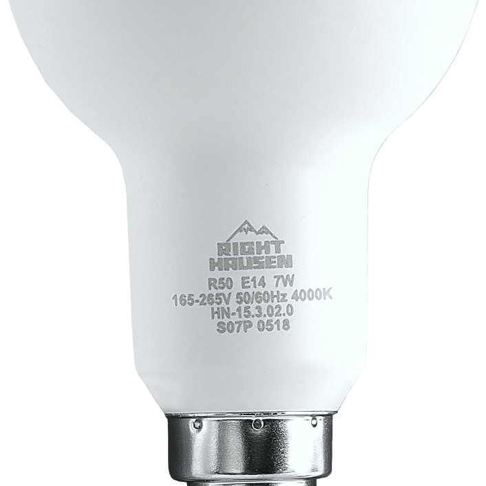 LED Lamp Standard R50 7W E14 4000K HN-153020