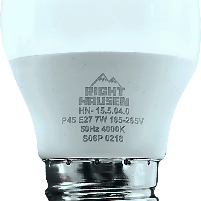 LED Lamp Standard G45 7W E27 4000K HN-155040