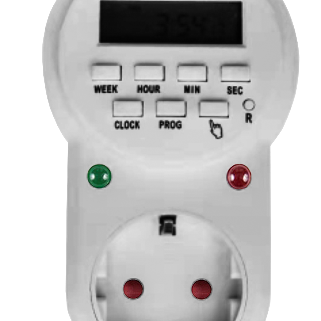 Electronic Weekly Timer with 1-minute Step HN-064021